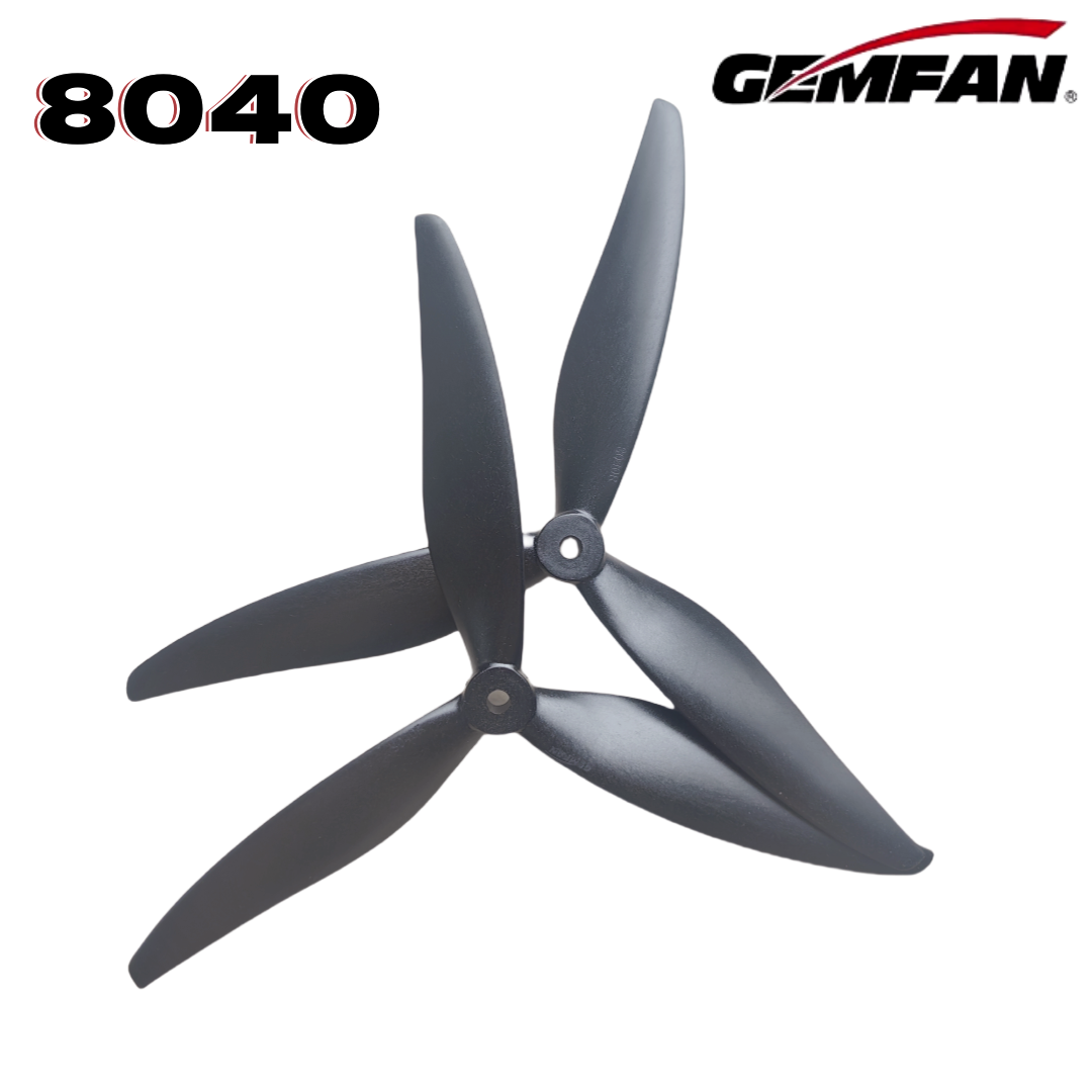 Drone Racing Motor - Gemfan 8040 8X4X3 3 ใบมีด 8