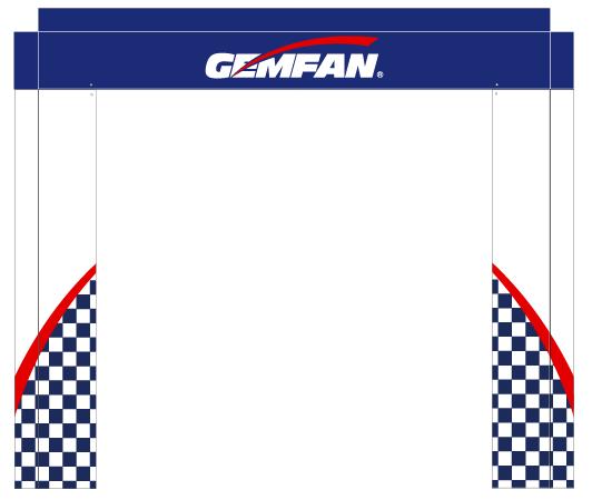 Gemfan152 * 152ซม.5X5FT FPV Ra - Drone Racing Flag บทวิจารณ์และราคา