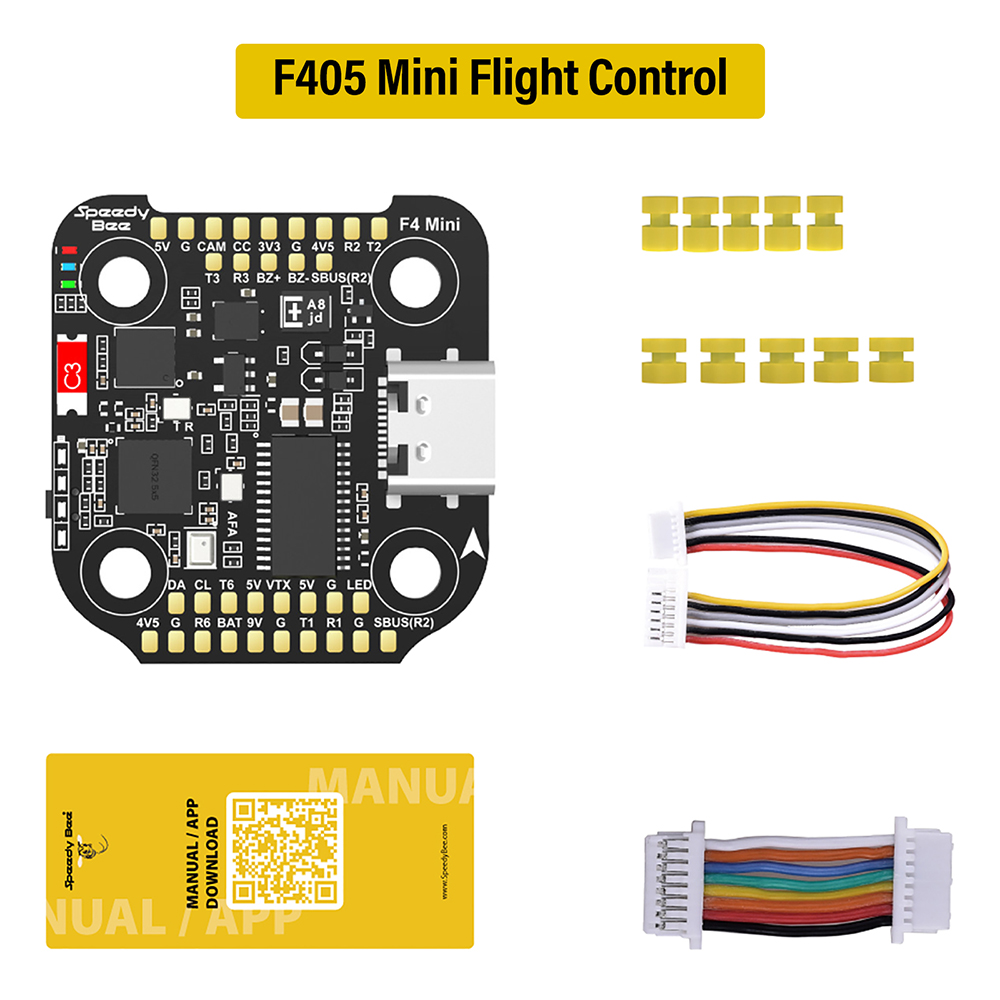 F405 MINI SpeedyBee F405 Mini  - Drone Racing Flight Controller บทวิจารณ์และราคา