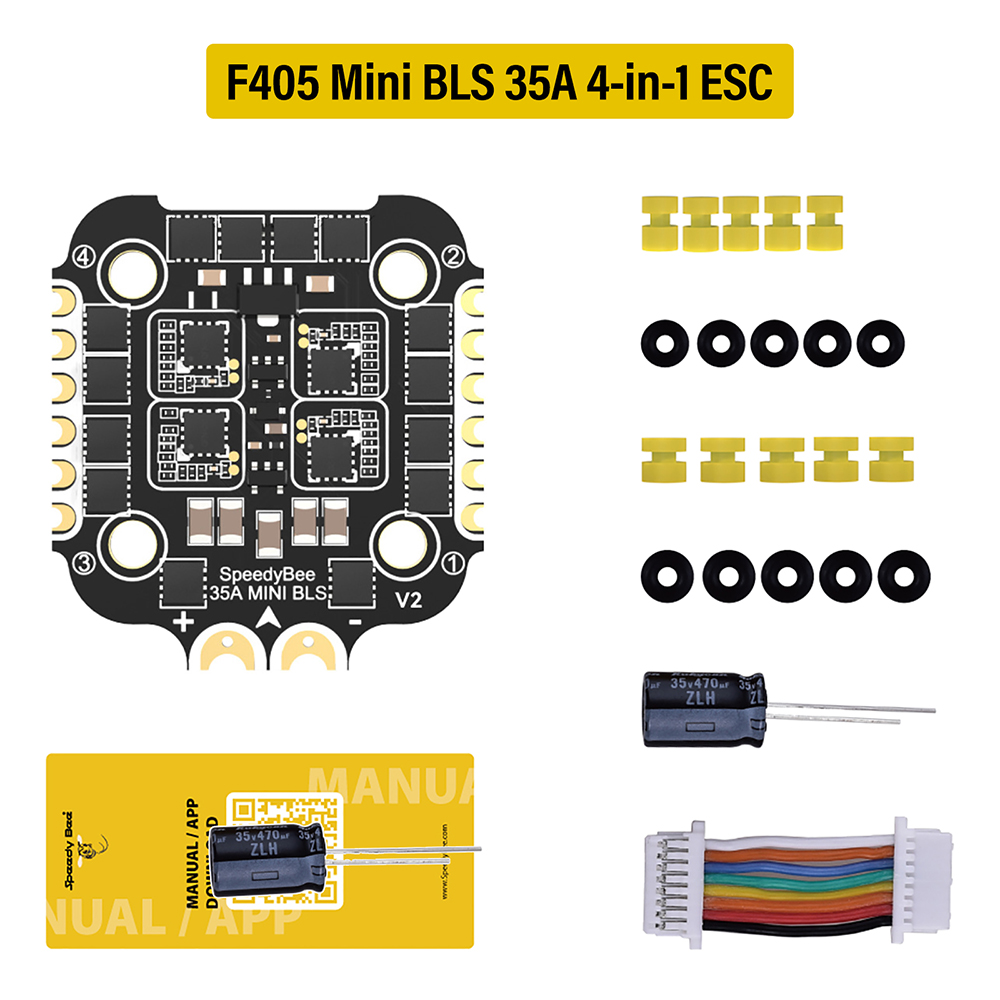 F405 MINI SpeedyBee F405 Mini  - Drone Racing Flight Controller บทวิจารณ์และราคา