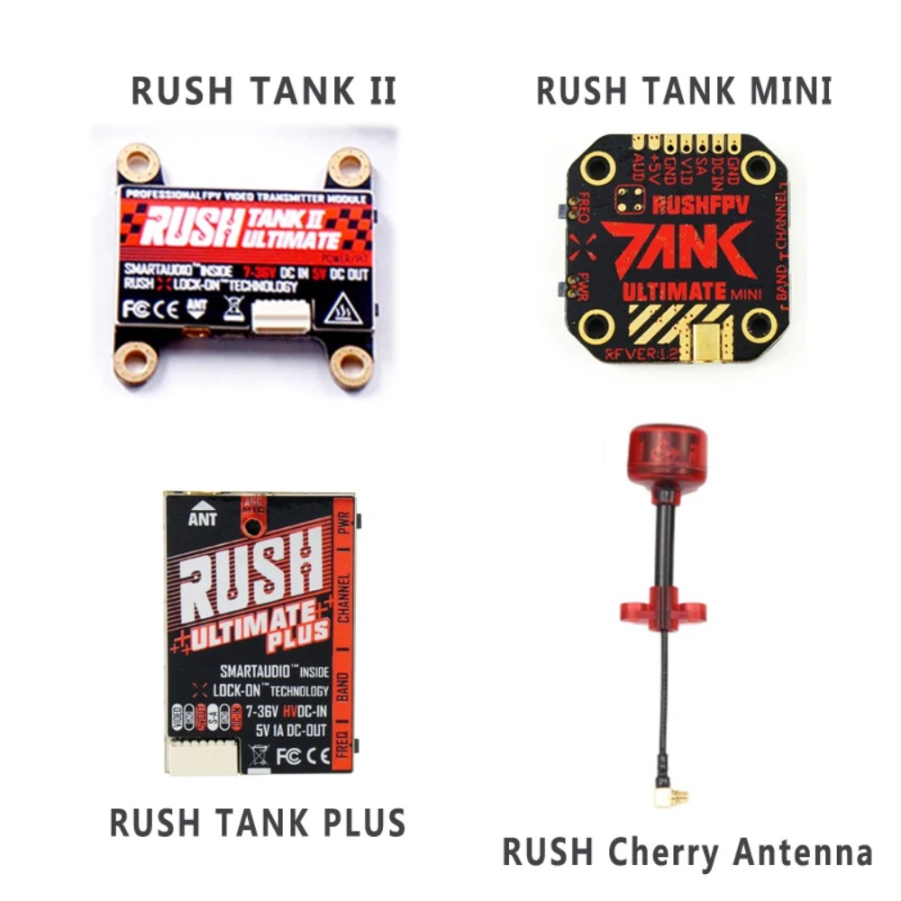 RUSH TANK Ultimate II/Mini/PLU - Drone Racing Receiver บทวิจารณ์และราคา
