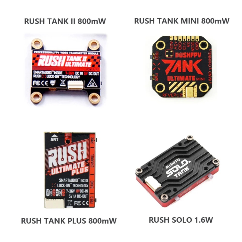 RUSH TANK Ultimate II/Mini/PLU - Drone Racing Receiver บทวิจารณ์และราคา