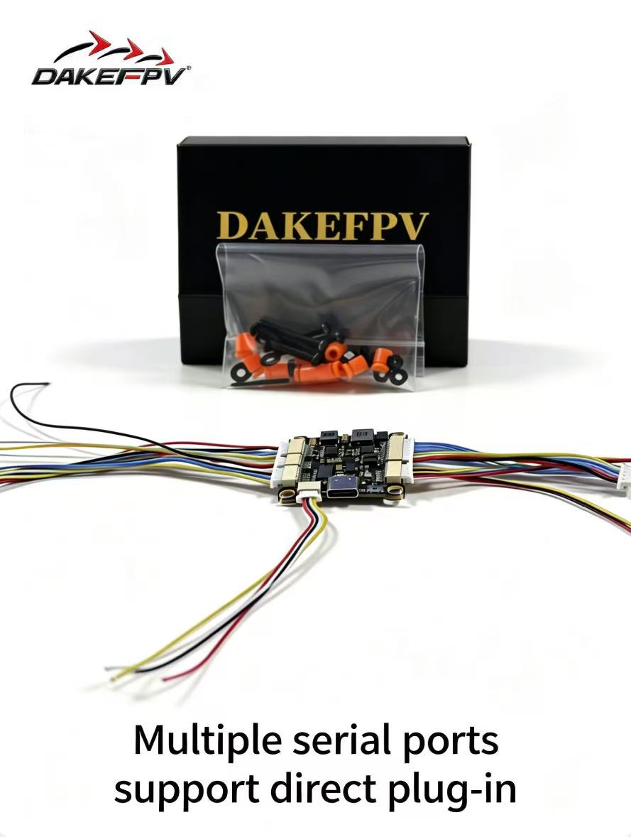 ชุดควบคุมการบิน DAKEFPV H743 P - Drone Racing Flight Controller บทวิจารณ์และราคา